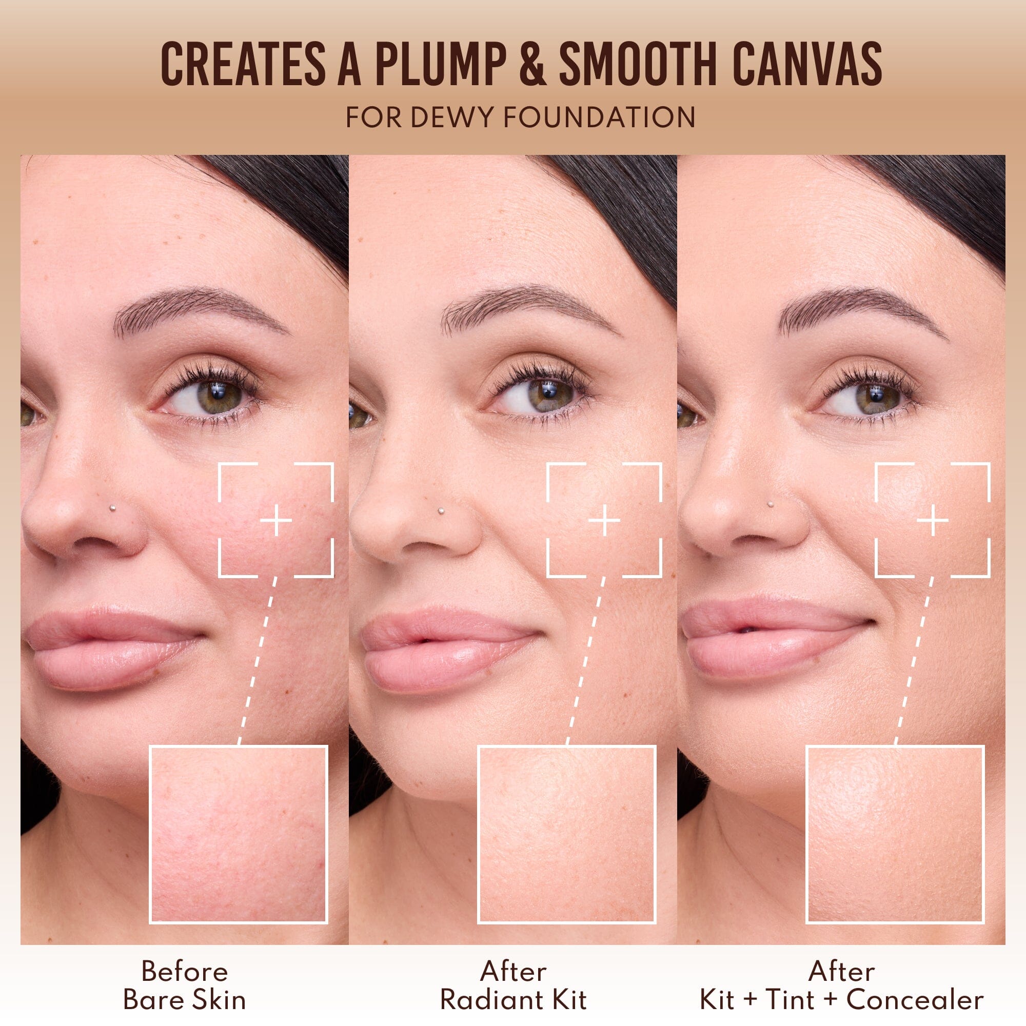 Mini Yummy Skin Glow Finish Skin Prep Essential Kit