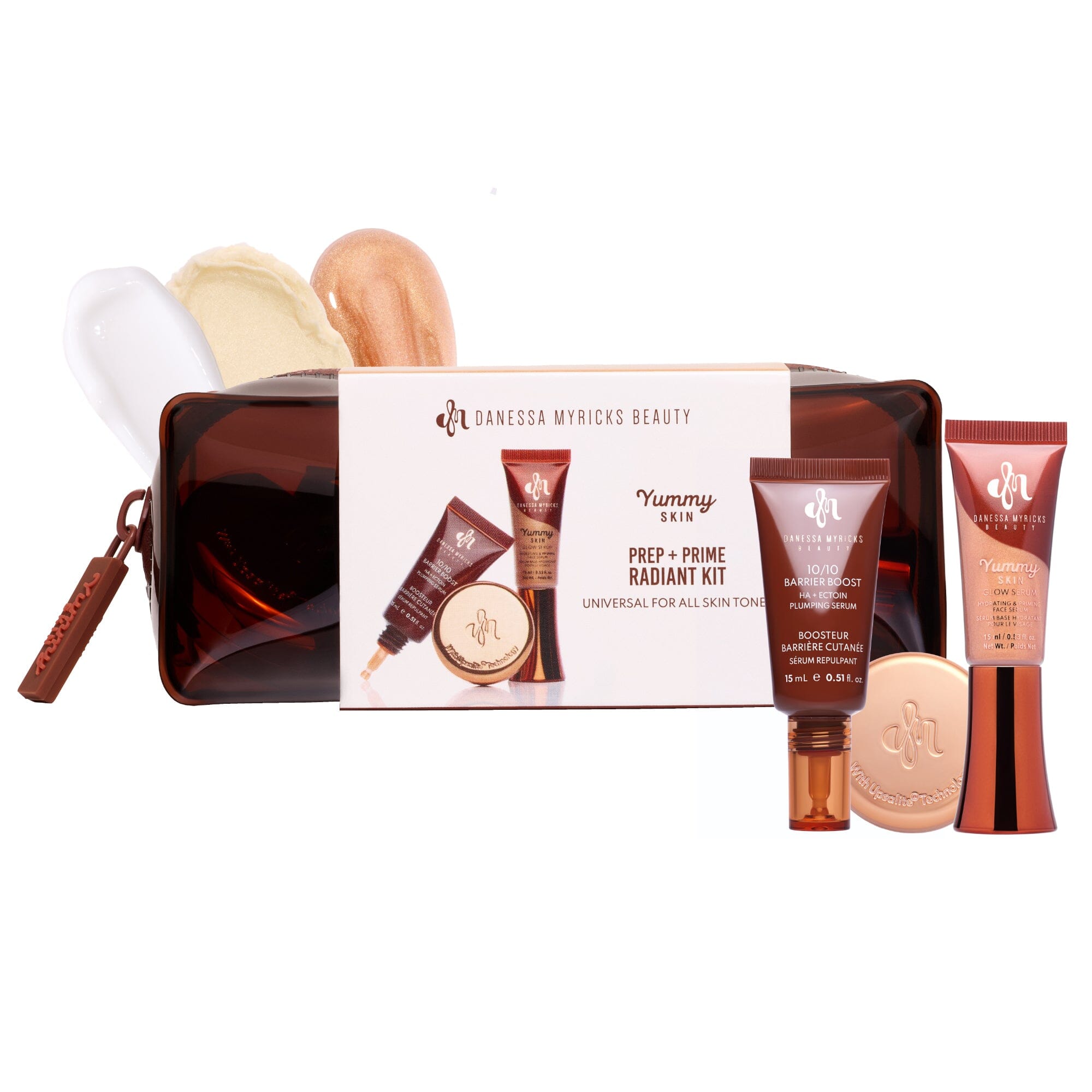 Mini Yummy Skin Glow Finish Skin Prep Essential Kit