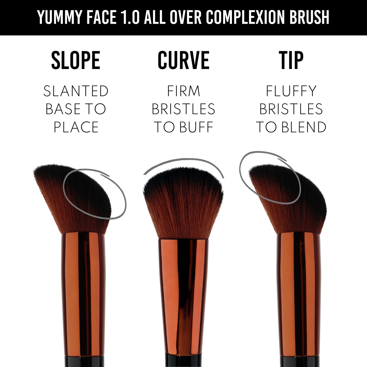 Danessa Myricks Beauty Yummy Face 1.0 All Over Complexion Brush