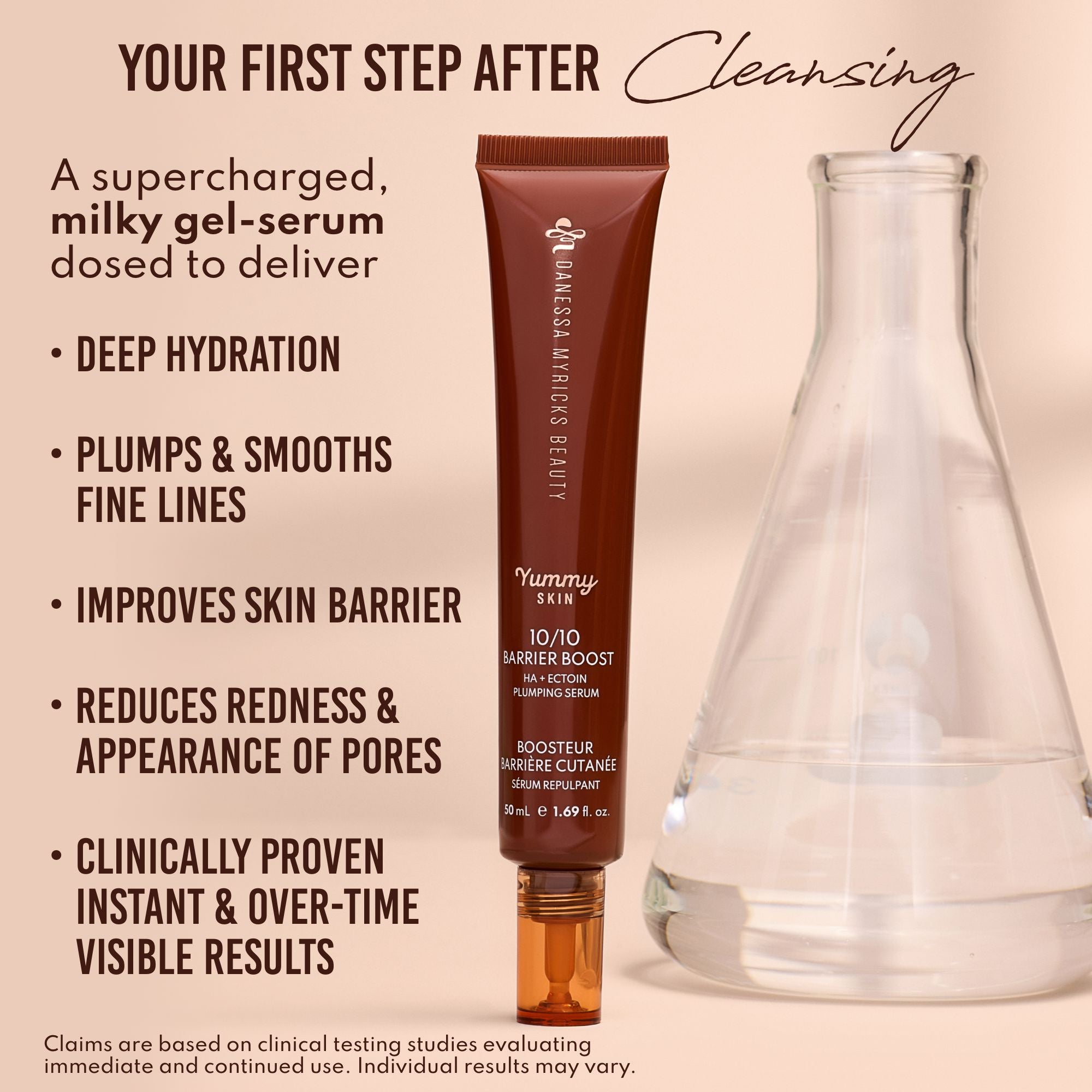Yummy Skin 10/10 Barrier Boost Hyaluronic Acid + Ectoin Plumping Serum