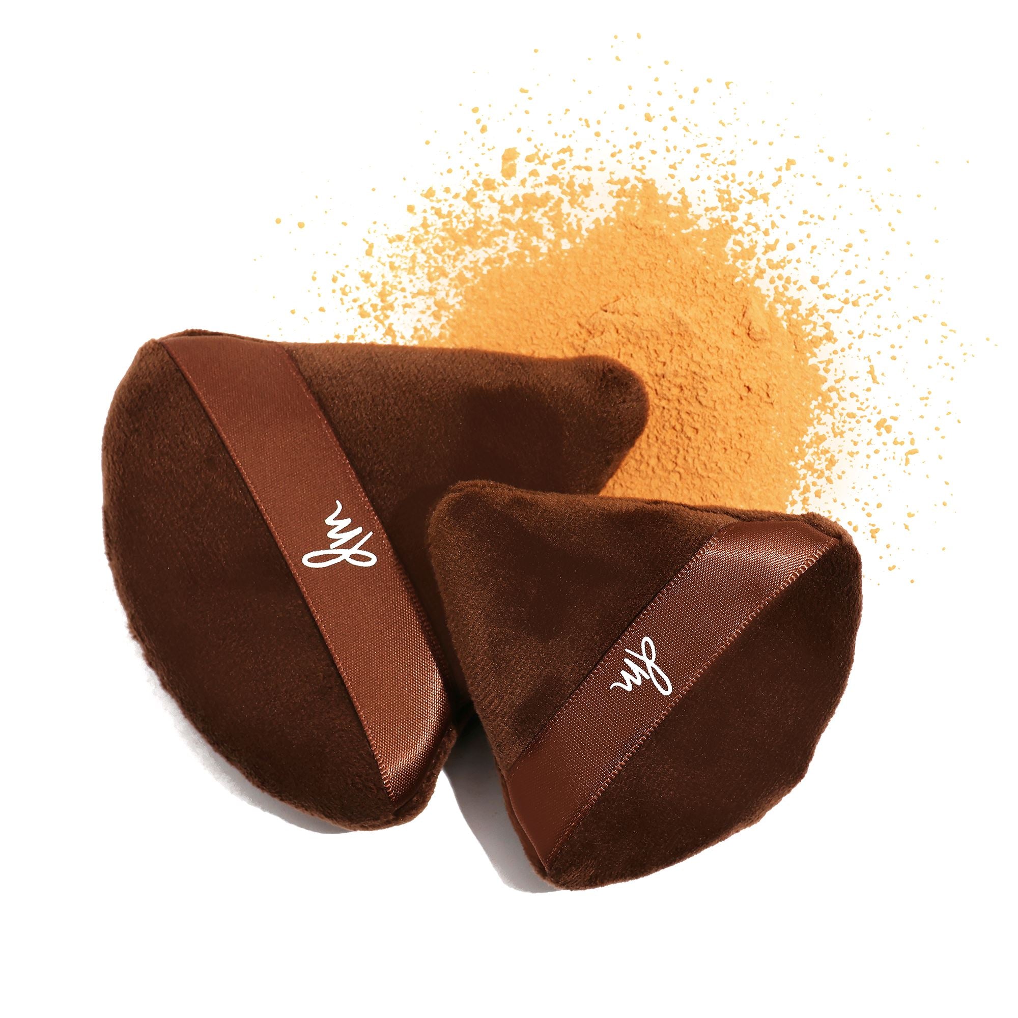 Yummy Skin Velour Puff Duo - Dark Chocolate