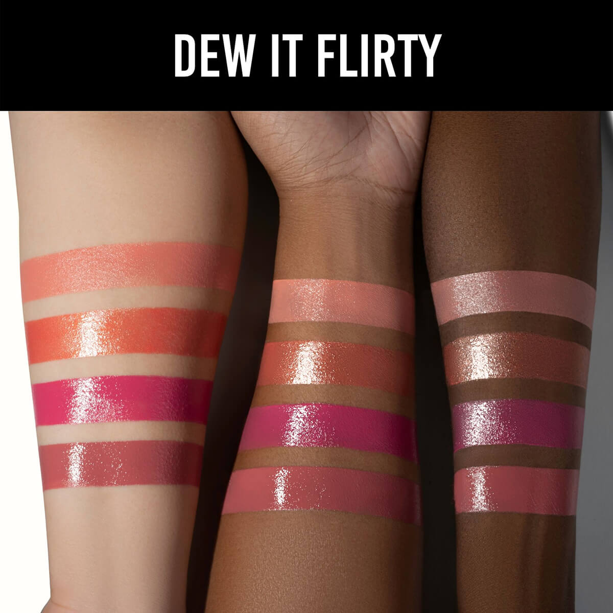 Dewy Cheek & Lip Palette - Dew It Flirty - SAMPLE